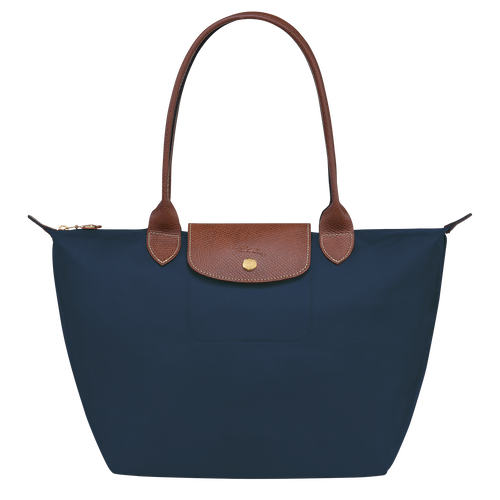 Longchamp Le Pliage Original S Canvas, Recycled canvas Women\'s Shoulder Bags Blue | 976-TIEJYP