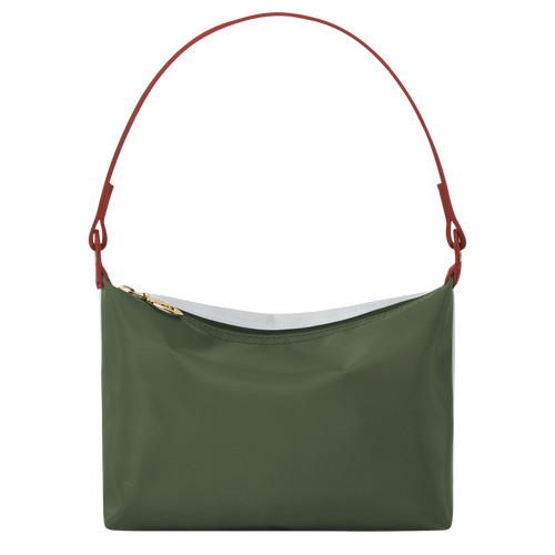 Longchamp Le Pliage Re-Play Canvas Women\'s Shoulder Bags Green | 547-ZGQKEA