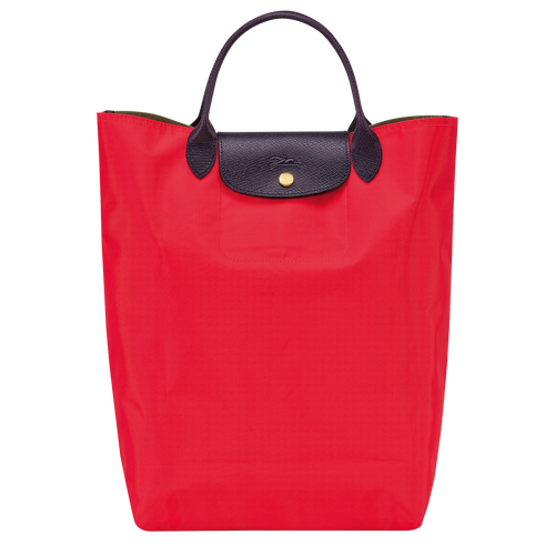 Longchamp Le Pliage Re-Play Canvas Women\'s Top-handle Bags Red | 813-MESFYR