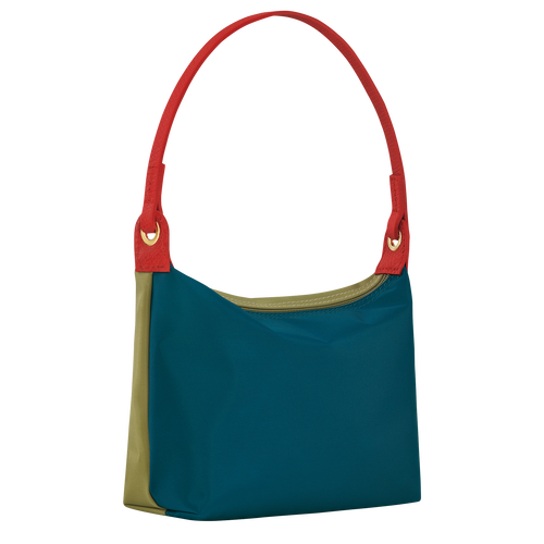 Longchamp Le Pliage Re-Play Canvas Women's Shoulder Bags Blue | 859-UHFLCS