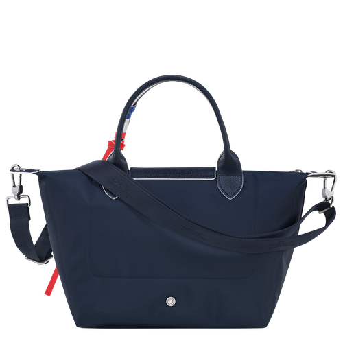 Longchamp Le Pliage Très Paris S Canvas, Recycled canvas Women's Top-handle Bags Blue | 796-DMOLUP