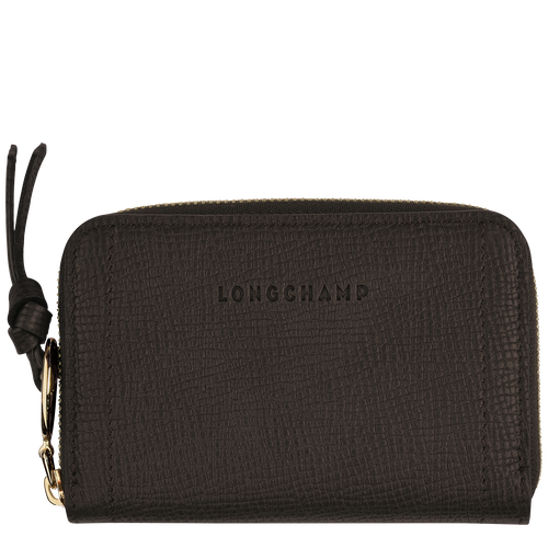 Longchamp Mailbox Leather Women\'s Coin Purses Brown | 081-KEIORH