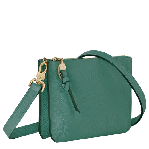 Longchamp Mailbox Leather Women's Crossbody Bags Green | 572-DZICOG