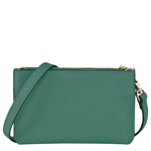 Longchamp Mailbox Leather Women's Wallets On Chain Green | 608-NXDELI