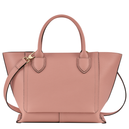 Longchamp Mailbox M Leather Women's Top-handle Bags Pink | 058-KVLRWN