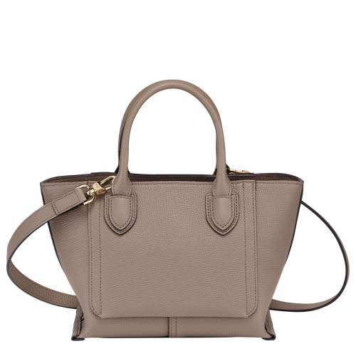 Longchamp Mailbox S Leather Women's Mini Bag Beige | 635-HWQIRX