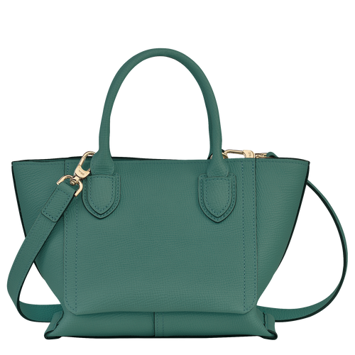 Longchamp Mailbox S Leather Women's Mini Bag Green | 960-YJHQPB