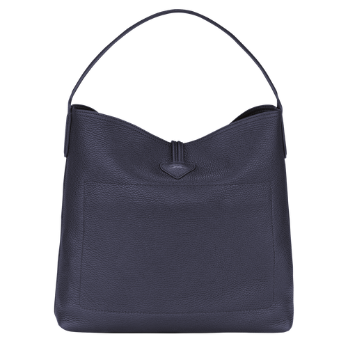 Longchamp Roseau Essential Leather Women's Shoulder Bags Blue | 067-NBRFLE