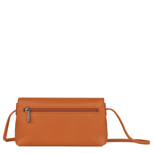 Longchamp Roseau Essential Leather Women's Pouches Orange | 709-KBLJYN