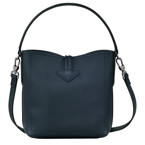 Longchamp Roseau Essential S Leather Women's Crossbody Bags Blue | 139-DFXLBN