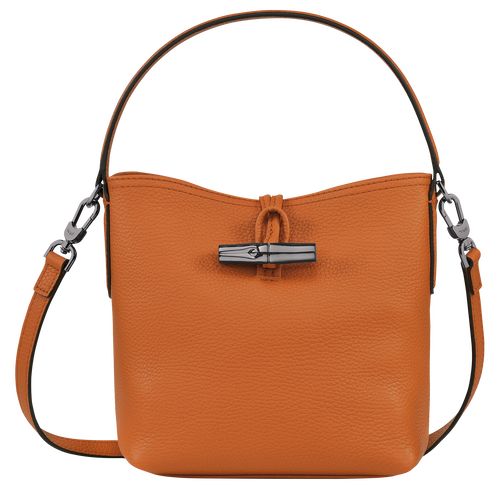 Longchamp Roseau Essential S Leather Women\'s Crossbody Bags Orange | 416-JGVRYP