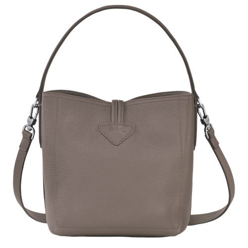 Longchamp Roseau Essential S Leather Women's Crossbody Bags Grey | 648-AKVSOB