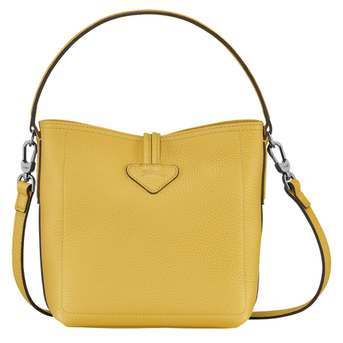 Longchamp Roseau Essential S Leather Women's Crossbody Bags Yellow | 731-OYQWVG