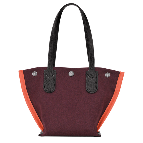 Longchamp Roseau Essential XS Canvas Women's Shoulder Bags Red | 356-YWVMIQ