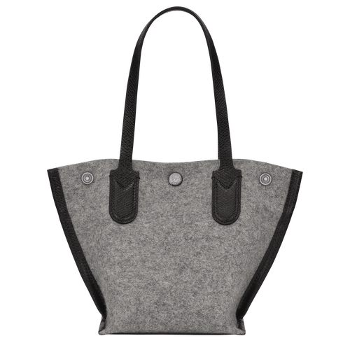 Longchamp Roseau Essential XS Canvas Women's Shoulder Bags Grey | 862-DJMOFT