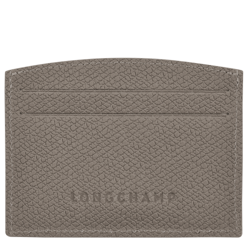 Longchamp Roseau Leather Women's Cardholders Grey | 741-AQTZHJ