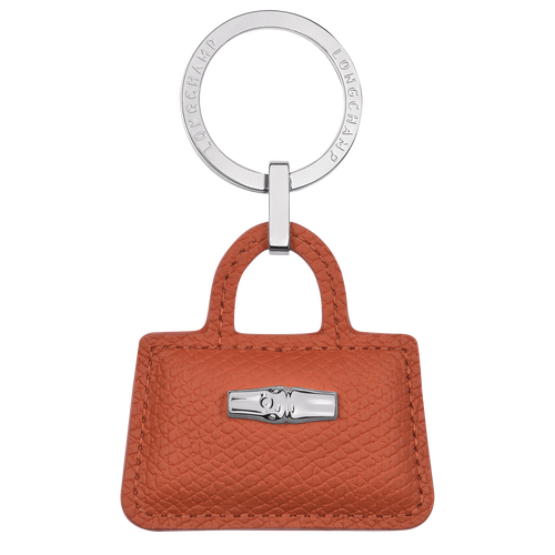 Longchamp Roseau Leather Women\'s Key Rings Orange | 901-QMFPIY