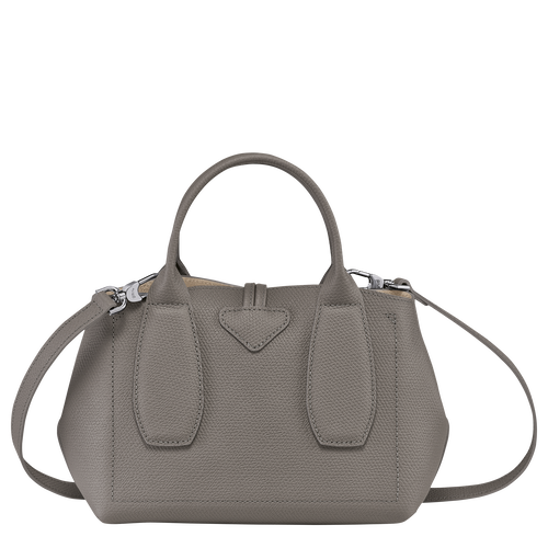 Longchamp Roseau S Leather Women's Top-handle Bags Grey | 892-SWKVGY