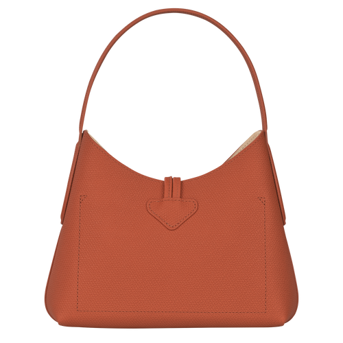 Longchamp Roseau XS Leather Women's Shoulder Bags Orange | 358-YOJUMX