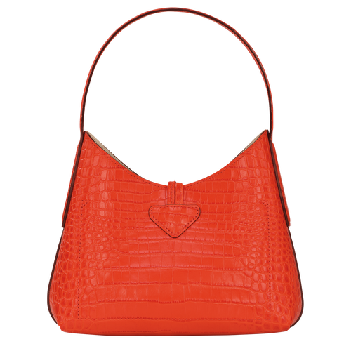 Longchamp Roseau XS Leather Women's Shoulder Bags Orange | 893-DONIAT