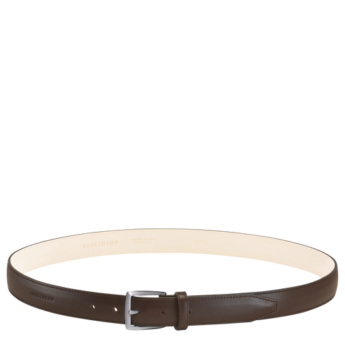 Longchamp Végétal Leather Men\'s Belts Brown | 184-DOBLPZ