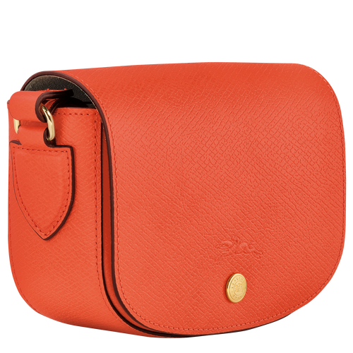 Longchamp épure Leather Women's Crossbody Bags Orange | 126-SMTEQJ