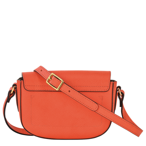 Longchamp épure Leather Women's Crossbody Bags Orange | 126-SMTEQJ