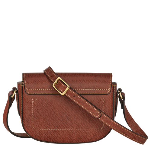 Longchamp épure Leather Women's Crossbody Bags Brown | 208-JERTSU