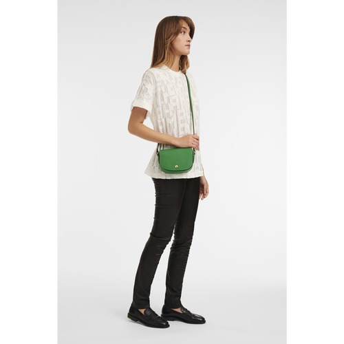 Longchamp épure Leather Women's Crossbody Bags Green | 470-MNWKRO