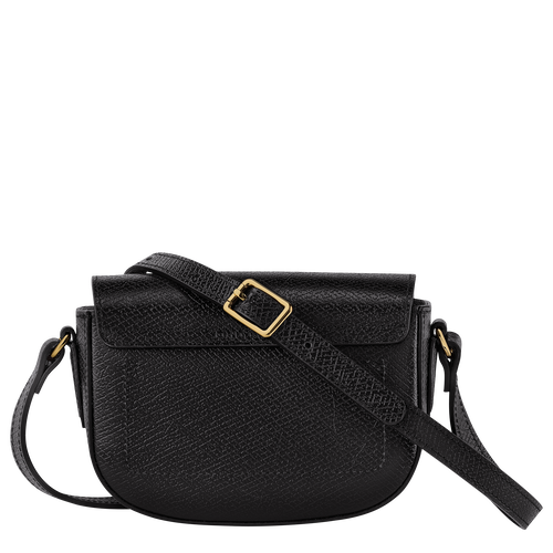 Longchamp épure Leather Women's Crossbody Bags Black | 594-TYXOBA