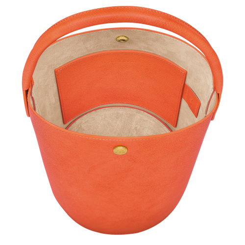 Longchamp épure Leather Women's Top-handle Bags Orange | 829-TGZMCR