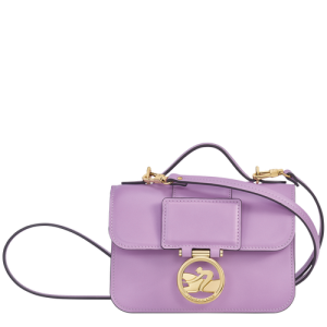 Longchamp Box-Trot XS Leather Women's Crossbody Bags Purple | 178-IHJTDO