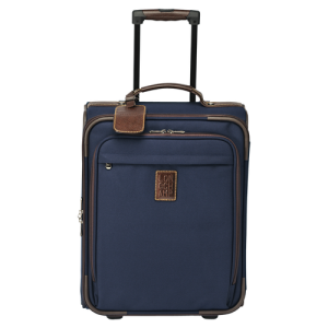 Longchamp Boxford Canvas Men's Suitcases Blue | 632-YCTASE