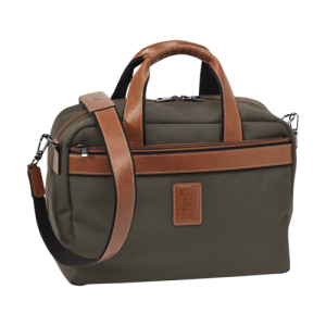 Longchamp Boxford Canvas Men's Travel Bags Brown | 197-GBIFUJ