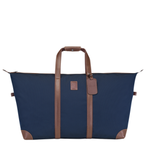 Longchamp Boxford Canvas Men's Travel Bags Blue | 953-YASNPX