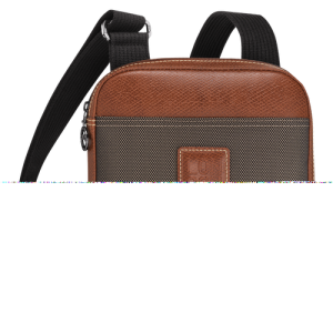 Longchamp Boxford S Canvas Men's Crossbody Bags Brown | 560-EDUOQX