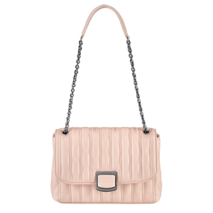 Longchamp Brioche M Leather Women's Crossbody Bags Pink | 823-QVGJKT