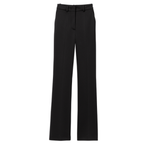 Longchamp Fall-Winter 2022 Collection Synthetic Fibres Women's Trousers Black | 581-HTMSUP