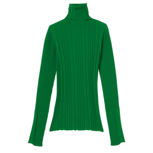 Longchamp Fall-Winter 2022 Collection Wool Women's Sweaters Green | 032-YGBRME