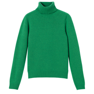 Longchamp Fall-Winter 2022 Collection Wool Women's Sweaters Green | 347-LIRMPE