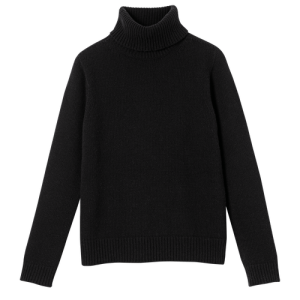 Longchamp Fall-Winter 2022 Collection Wool Women's Sweaters Black | 630-ZSRLXM