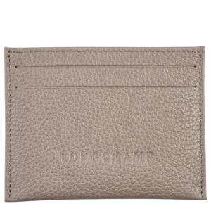 Longchamp Le Foulonné Leather Men's Cardholders Grey | 192-FYIEGV