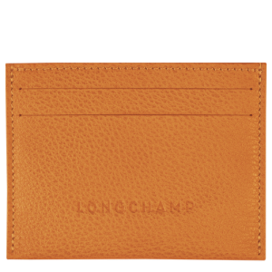 Longchamp Le Foulonné Leather Men's Cardholders Orange | 746-BJWUZA