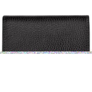 Longchamp Le Foulonné Leather Men's Coin Purses Black | 724-FUHXJI