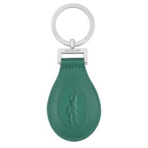 Longchamp Le Foulonné Leather Men's Key Rings Green | 835-XWUITY