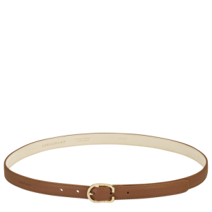 Longchamp Le Foulonné Leather Women's Belts Brown | 596-THAPJK