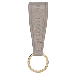 Longchamp Le Foulonné Leather Women's Key Rings Grey | 389-GLUCNI