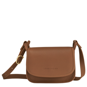 Longchamp Le Foulonné S Leather Women's Mini Bag Brown | 425-WMOCLG