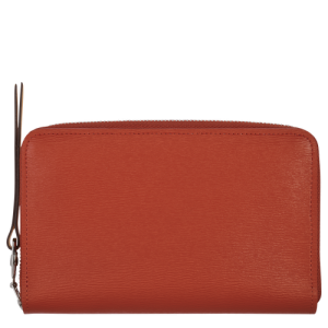 Longchamp Le Pliage City Canvas Women's Compact Wallets Orange | 109-LPXTDW