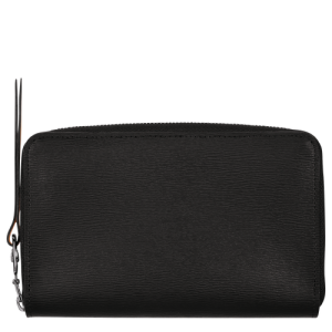 Longchamp Le Pliage City Canvas Women's Compact Wallets Black | 473-FRNWHD